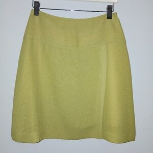 m.j. carroll Vintage Women's Olive Green A-Line Skirt